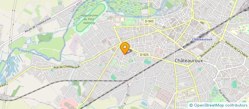 localisation de l'entreprise CLUB DES AMIS DE LA BOUINOTTE à CHATEAUROUX
