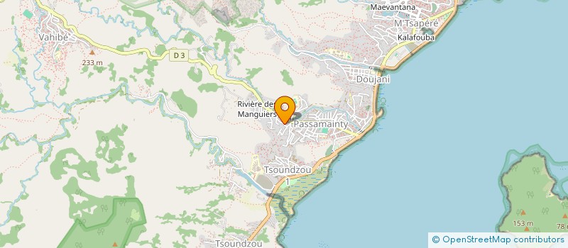 localisation de l'entreprise CLUB DES AMIS DE PASSAMAINTI A MAYOTTE à MAMOUDZOU