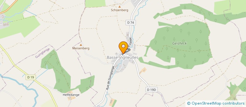 localisation de l'entreprise CLUB DES AMIS DE ST CHRISTOPHE  HAUTE-VIGNEULLES