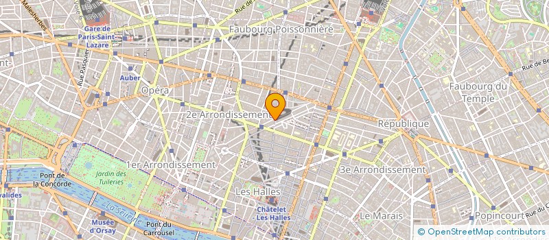 localisation de l'entreprise CLUB DES AMIS DES CROISIERES  PARIS