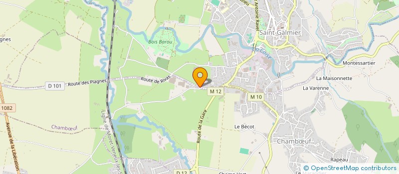 localisation de l'entreprise CLUB DES AMIS DU CHIEN DRESSE  CHAMBUF