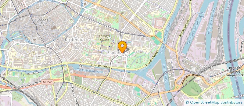 localisation de l'entreprise CLUB DES AMIS SPORTIFS DE STRASBOURG à STRASBOURG
