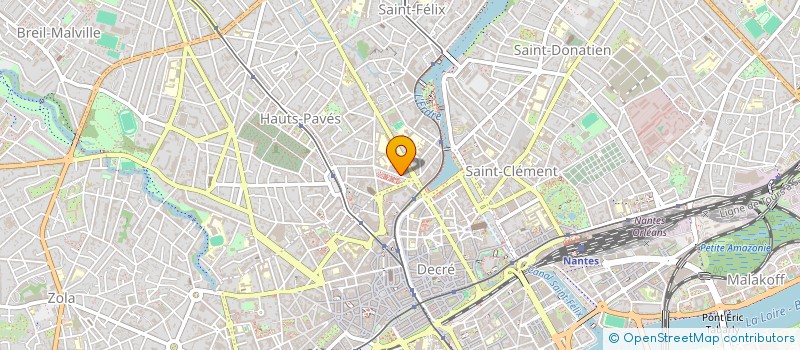 localisation de l'entreprise CLUB DES AMOUREUX DE L' AVIRON à NANTES