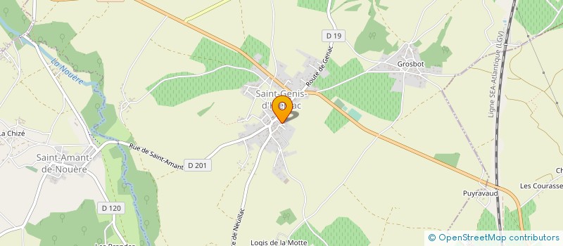 localisation de l'entreprise CLUB DES ANCIENS SAINT GENISSOIS à SAINT-GENIS-D'HIERSAC