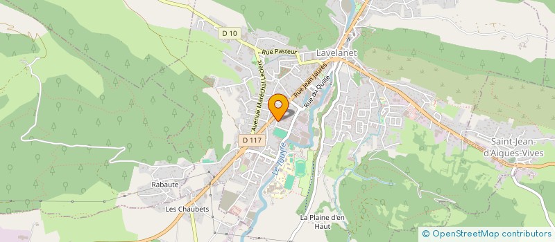 localisation de l'entreprise CLUB DES ARCHERS CATHARES à VILLENEUVE D'OLMES