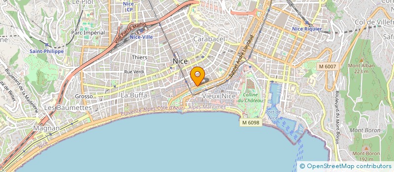 localisation de l'entreprise CLUB DES AUTOMOBILISTES EUROPEENS à NICE