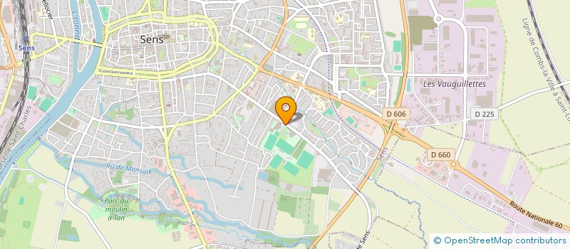 localisation de l'entreprise CLUB DES BEBES DAUPHINS DE SENS  SENS