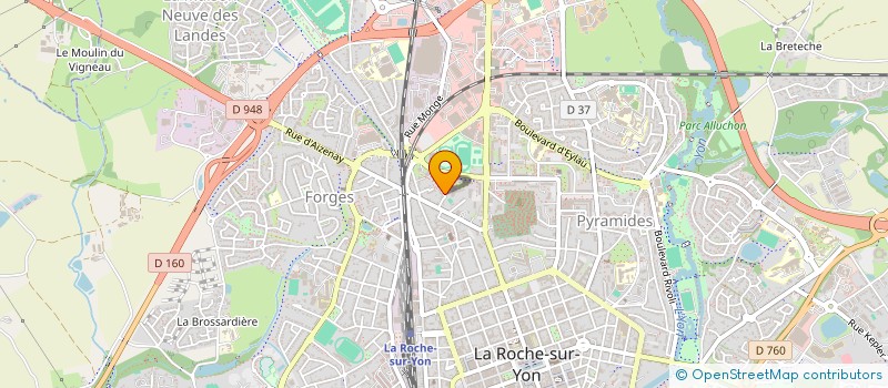 localisation de l'entreprise CLUB DES BEBES NAGEURS à LA ROCHE-SUR-YON