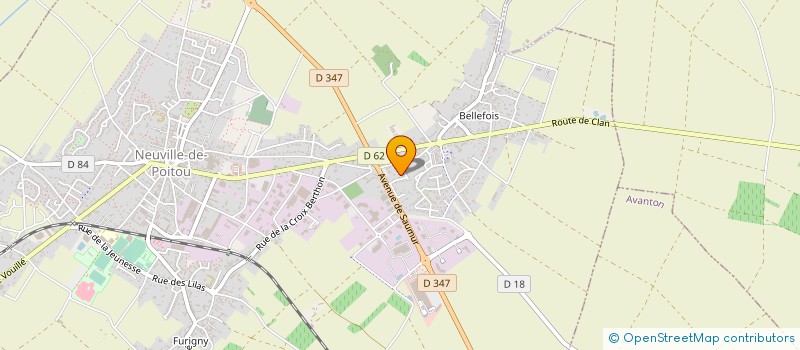 localisation de l'entreprise CLUB DES BOULISTES DE JARZAY  MASSOGNES