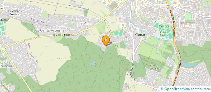 localisation de l'entreprise CLUB DES BURNOUTES ET DES BIENVEILLEURS à PLAISIR