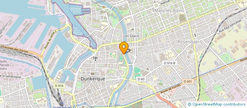 localisation de l'entreprise CLUB DES CINEASTES AMATEURS DUNKERQUOIS à DUNKERQUE