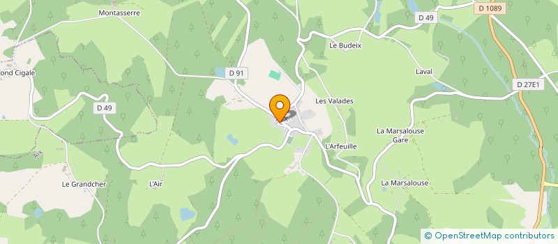 localisation de l'entreprise CLUB DES CINQ CLOCHERS  SAINT-ETIENNE-AUX-CLOS