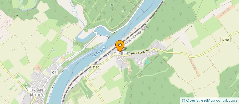 localisation de l'entreprise CLUB DES COHES  AINGERAY