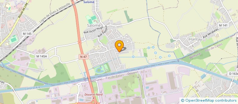 localisation de l'entreprise CLUB DES COLLECTIONNEURS D'OBJET D'ECRITURE  SALOME