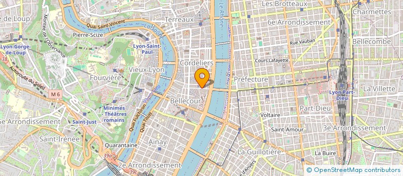 localisation de l'entreprise CLUB DES CONSEILLERS EN GESTION DE PATRIMOINE à LYON