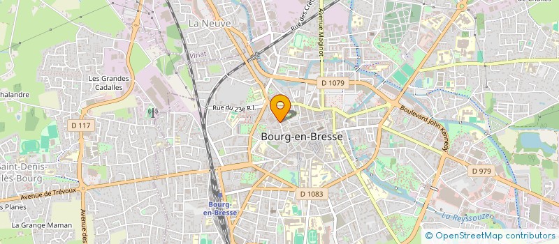 localisation de l'entreprise CLUB DES CUISINIERS DES PAYS DE L'AIN à BOURG-EN-BRESSE