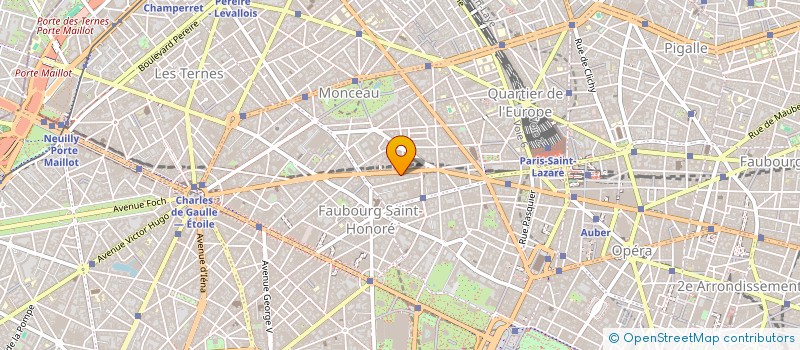 localisation de l'entreprise CLUB DES ENTREPRENEURS  PARIS