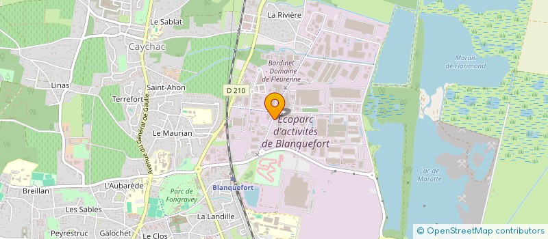 localisation de l'entreprise CLUB DES ENTREPRENEURS DE BLANQUEFORT BRUGES LE BOUSCAT PAREMPUYRE à BLANQUEFORT