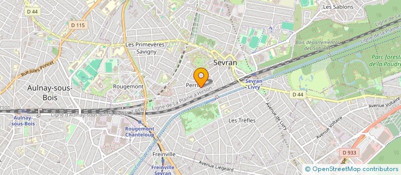 localisation de l'entreprise CLUB DES ENTREPRENEURS DU GRAND PARIS ( CEGP ) à SEVRAN