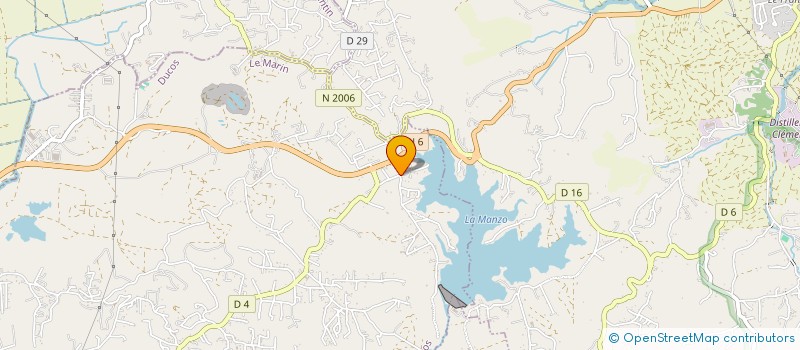 localisation de l'entreprise CLUB DES ENTREPRENEURS SOURD MARTINQUAIS  DUCOS