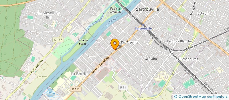 localisation de l'entreprise CLUB DES ENTREPRENEUSES à SARTROUVILLE