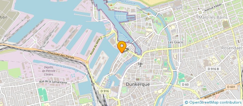 localisation de l'entreprise CLUB DES ENTREPRISE DE LA ZI DE PETITE SYNTHE à DUNKERQUE