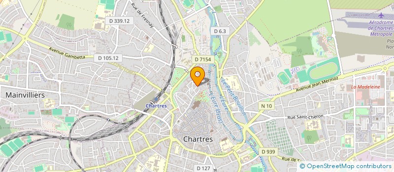 localisation de l'entreprise CLUB DES GARS DE LA CATHE à CHARTRES