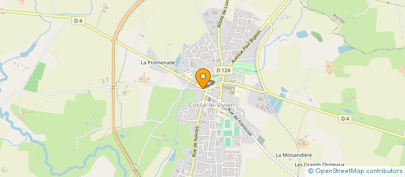 localisation de l'entreprise CLUB DES GENS HEUREUX DE MERAL à MERAL