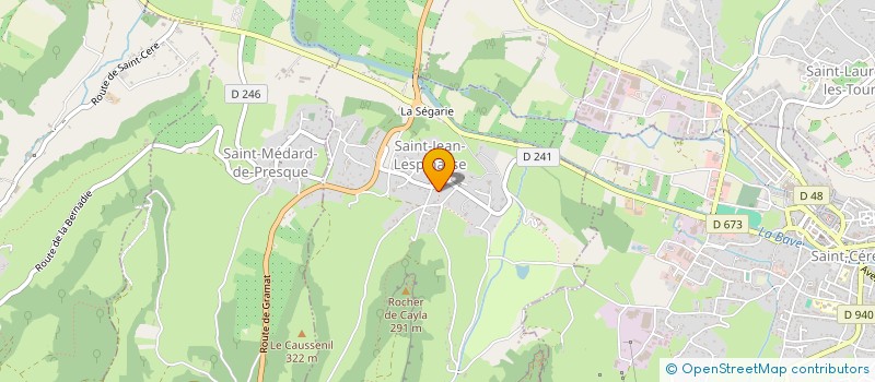 localisation de l'entreprise CLUB DES GORGES D'AUTOIRE  AUTOIRE