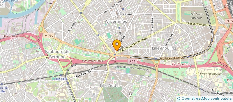 localisation de l'entreprise CLUB DES GRANDS VINS DE BORDEAUX à LILLE
