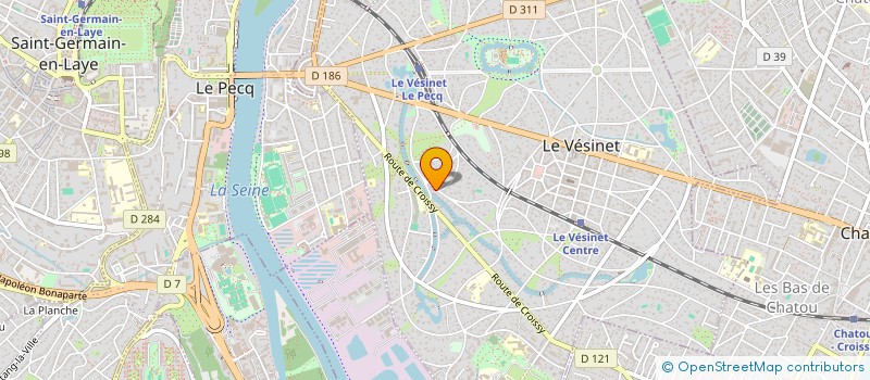 localisation de l'entreprise CLUB DES INVESTIGATEURS D'INCONNUS  LE VESINET