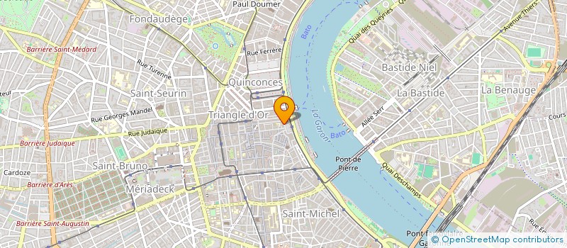 localisation de l'entreprise CLUB DES INVESTISSEURS BORDEAUX GIRONDE à BORDEAUX