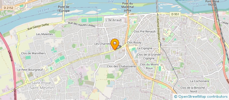 localisation de l'entreprise CLUB DES INVESTISSEURS PME - PME ANGELS à ORLEANS
