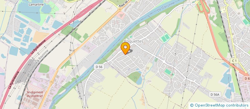 localisation de l'entreprise CLUB DES JEUNES ANCIENS DE ROQUETTES à ROQUETTES