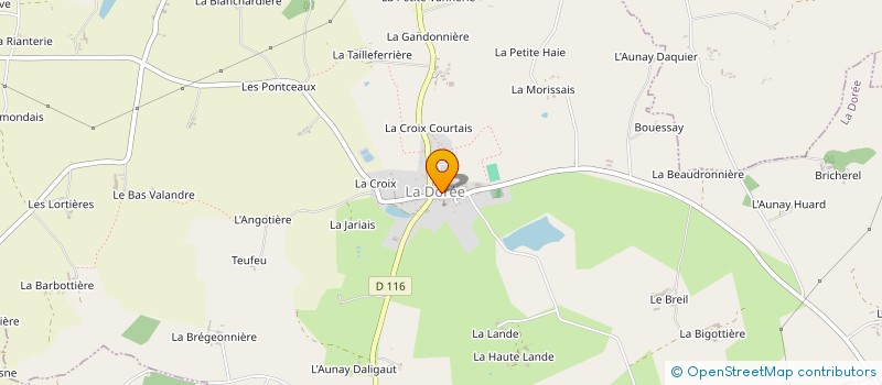 localisation de l'entreprise CLUB DES JEUNES DE FOUGEROLLES-DU-PLESSIS LE PARADIZE à FOUGEROLLES-DU-PLESSIS