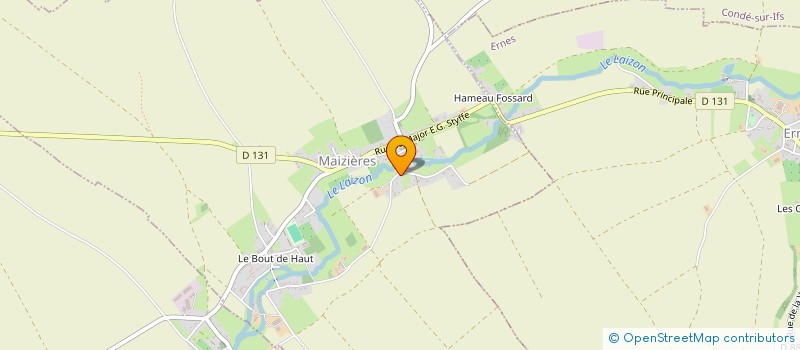 localisation de l'entreprise CLUB DES JEUNES DE MAIZIERES à MAIZIERES