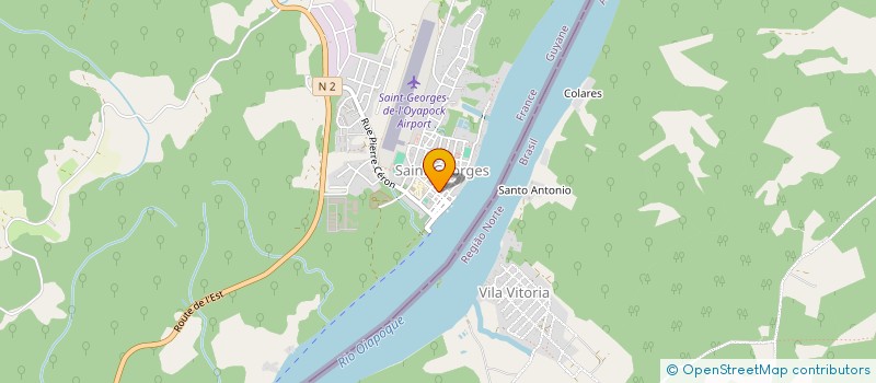 localisation de l'entreprise CLUB DES JEUX DE SAINT GEORGES DE L'OYAPOCK à SAINT-GEORGES