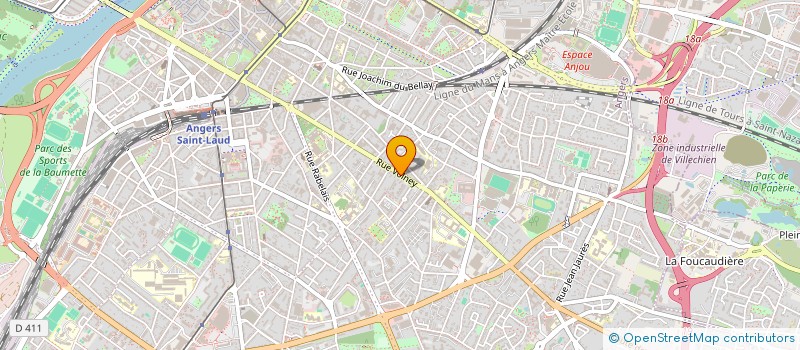 localisation de l'entreprise CLUB DES MANAGERS D'ENTREPRISES à ANGERS