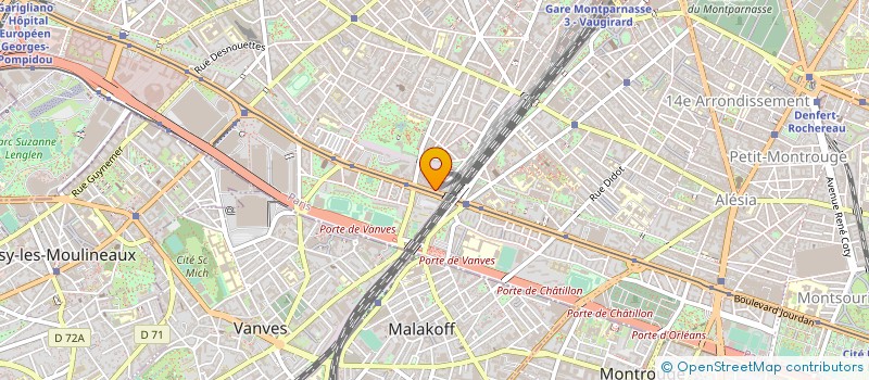 localisation de l'entreprise CLUB DES MAUGES à PARIS