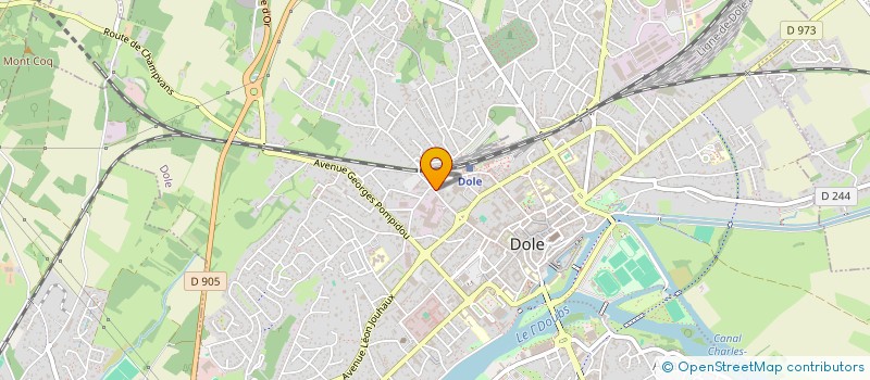 localisation de l'entreprise CLUB DES MONOCYCLISTES DOLOIS LES WOMBATS à DOLE