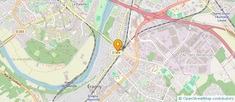 localisation de l'entreprise CLUB DES MOTARDS EN BALADE à ERAGNY