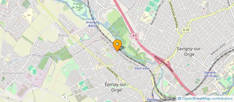 localisation de l'entreprise CLUB DES MOUETTES D'EPINAY SUR ORGE à EPINAY-SUR-ORGE