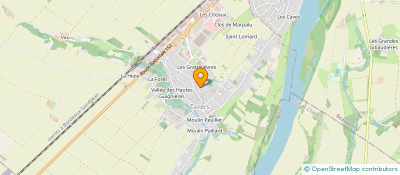 localisation de l'entreprise CLUB DES NAGEURS BALGENTIEN à BEAUGENCY