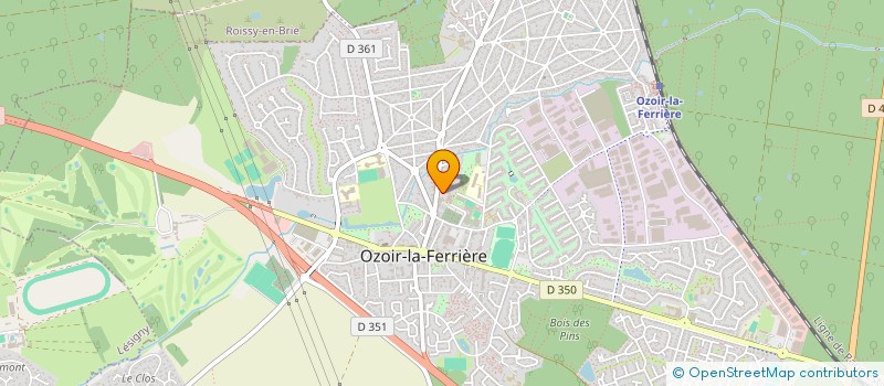 localisation de l'entreprise CLUB DES NAGEURS D OZOIR LA FERRIERE à OZOIR LA FERRIERE