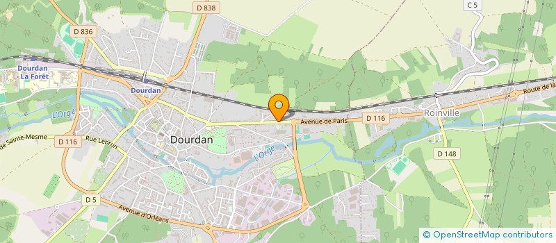 localisation de l'entreprise CLUB DES NAGEURS DOURDANNAIS à DOURDAN