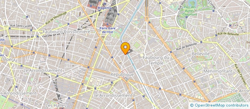 localisation de l'entreprise CLUB DES PETITS GAVROCHES à PARIS