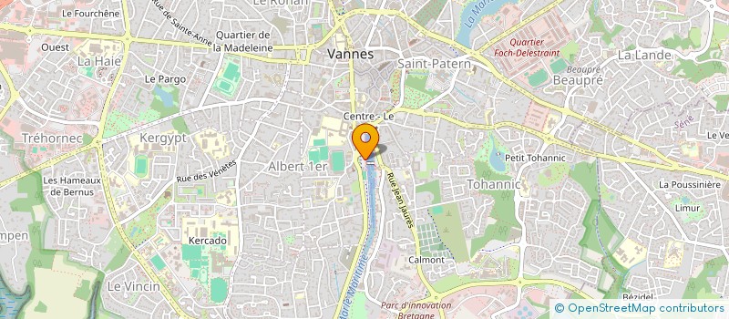 localisation de l'entreprise CLUB DES PLUS BELLES BAIES DU MONDE à VANNES