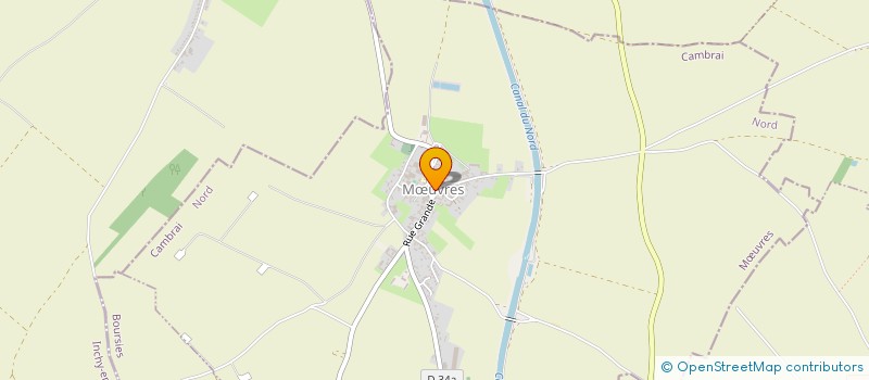 localisation de l'entreprise CLUB DES QUATRE SAISONS à MŒUVRES