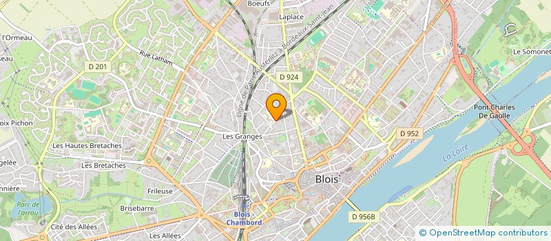 localisation de l'entreprise CLUB DES RETRAITES DE BLOIS FRANCE  BLOIS
