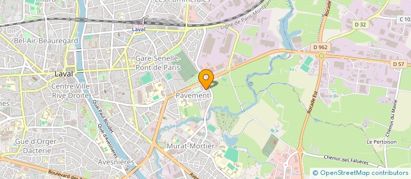 localisation de l'entreprise CLUB DES RETRAITES DU CERCLE JULES FERRY à LAVAL